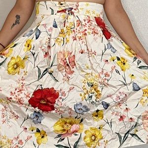 Floral skirt